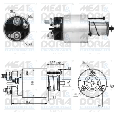 Solenoid Switch, starter